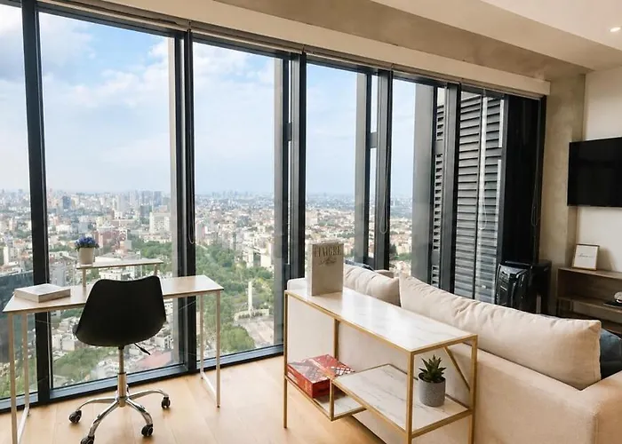 Holiday home Skyline Views In Reforma Pool, Gym, Mexico City